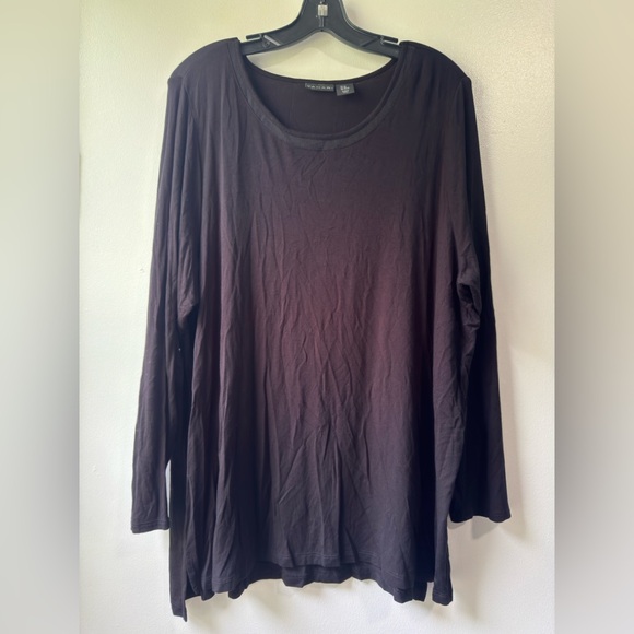 Tahari Tops - Tahari Black Long Sleeve Top